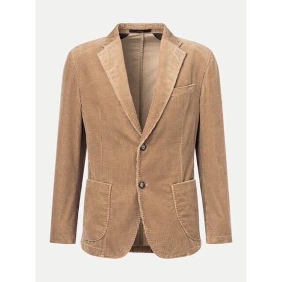 Windsor Men Corduroy Modular Jacket Giro, Pastel Brown, 56